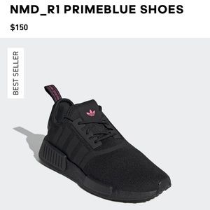 Prime blue nmd_1 Adidas black shoes